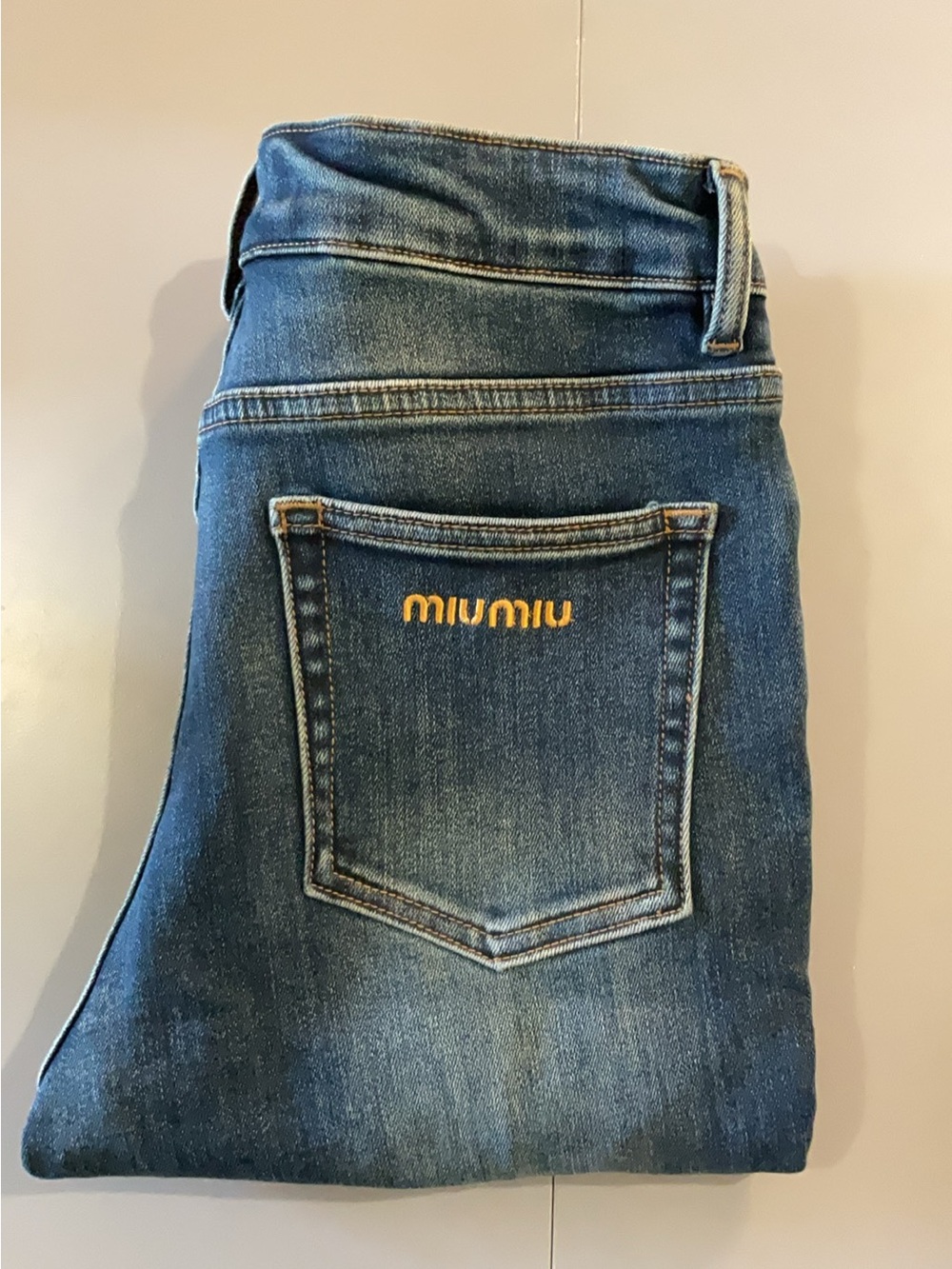 Miu Miu Straight Leg Jeans